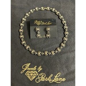Park Lane AMBROSIA 19" Necklace and Earrings With Genuine Austrian Crystals J143